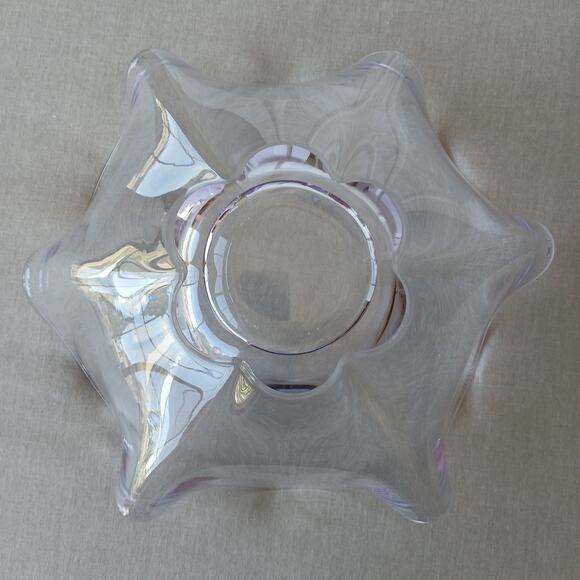 Tiffin Duncan Miller Canterbury Twilight Dawn Alexandrite Art Glass Bowl 9" VTG - Picture 3 of 9